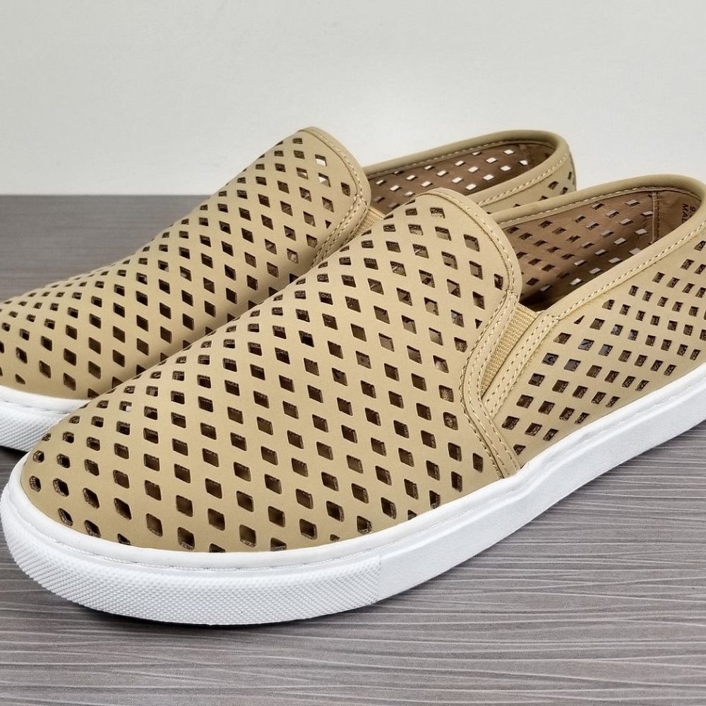 Steve Madden Zeena Slip-On Sneaker, Camel, Womens Size 9.5 M